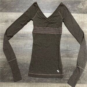 Abercrombie and fitch babydoll top